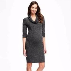 Maternity sweater dress